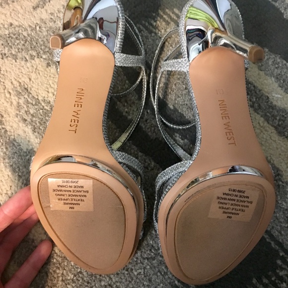 Nine West glitter heels 👠 - Picture 7 of 7